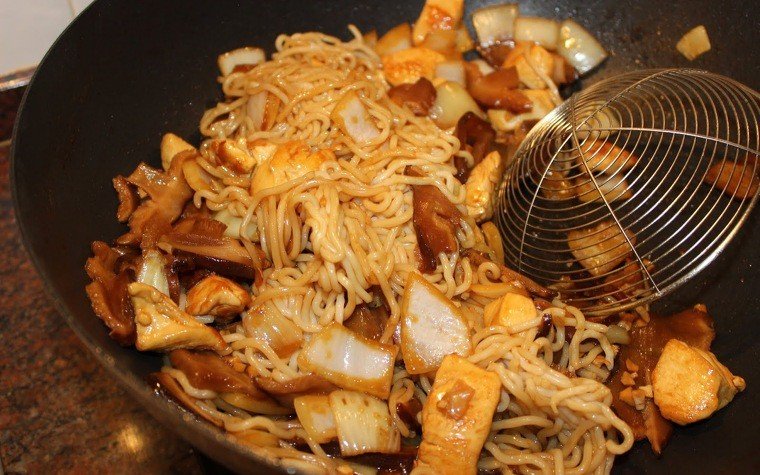 wok pollastre shiitake pas27