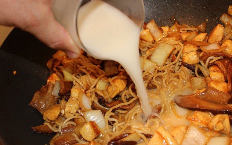 wok pollastre shiitake pas30