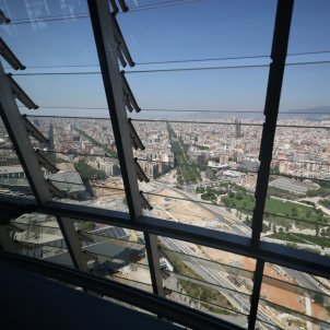 Inauguración mirador torre de Glorias vistas barcelona obras gran via - Foto: Sergi Alcàzar
