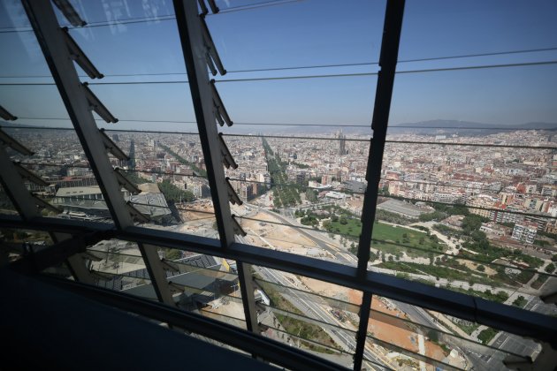 Inauguración mirador torre de Glorias vistas barcelona obras gran via - Foto: Sergi Alcàzar