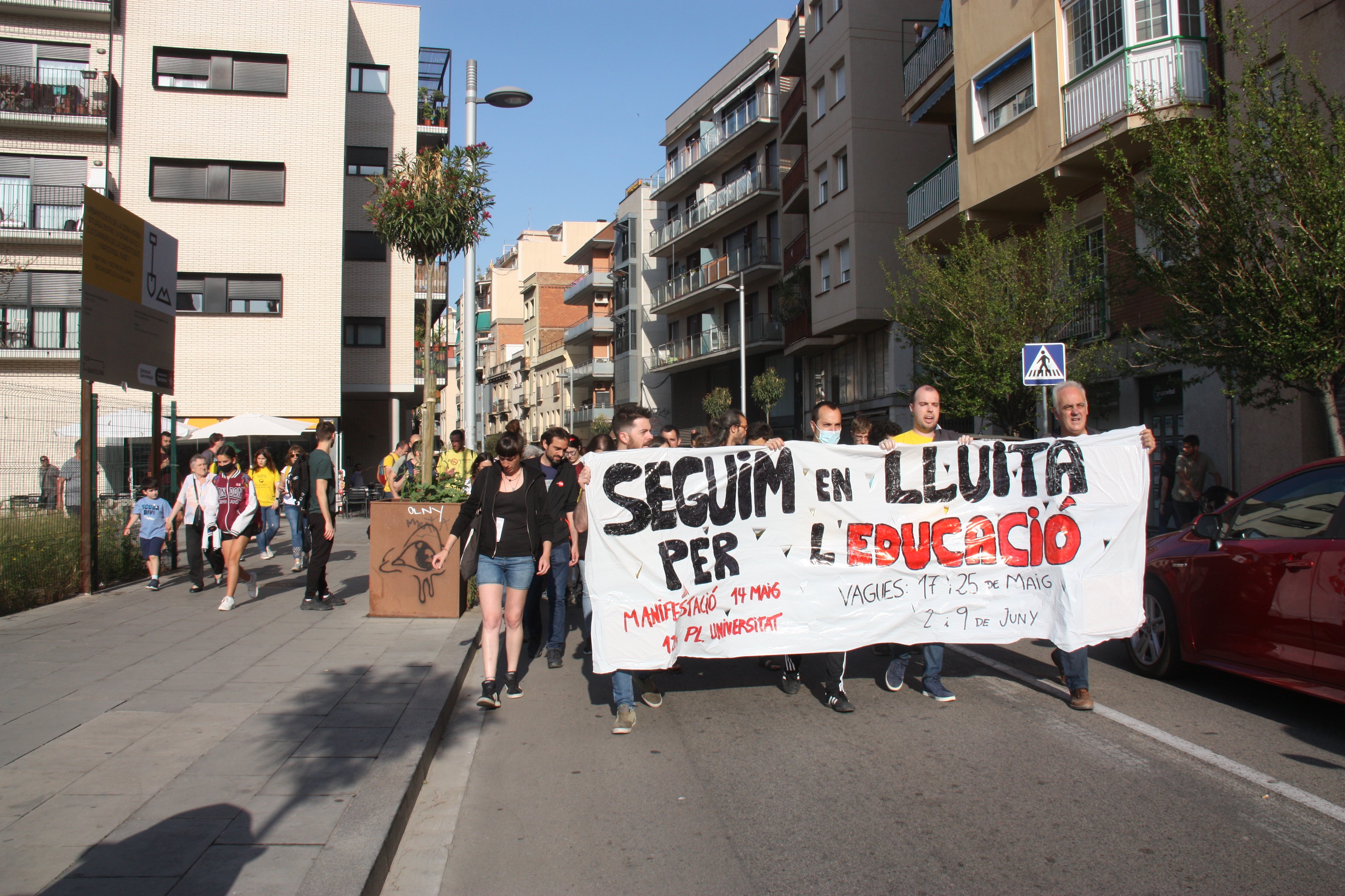 profesores huelga barcelona - ACN