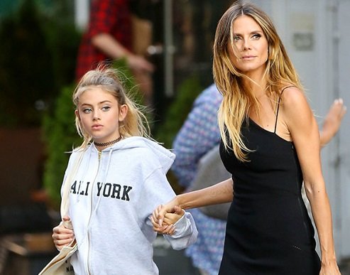 heidi klum y filla2 heidi klum y filla2