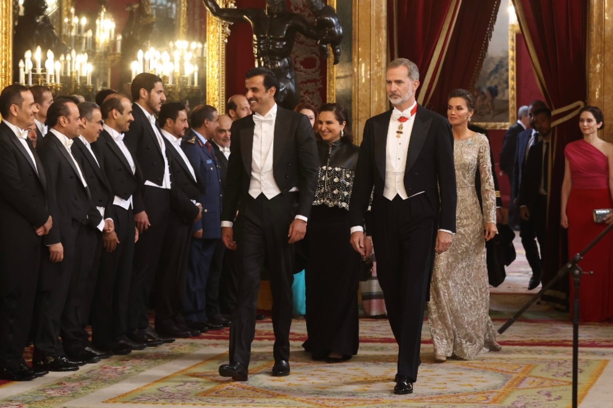 recepcion emir catar recepcion emir catar