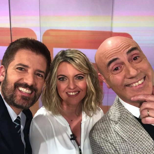 Toni Cruanyes, Ruth Gumbau y Tomàs Molina TV3 @toni cruanyes Toni Cruanyes, Ruth Gumbau y Tomàs Molina TV3 @toni cruanyes