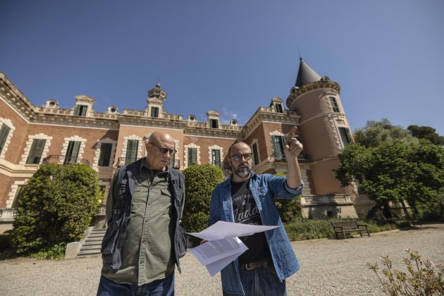 Francesc Xavier Hernández Cardona y David Íñiguez Refugio antiaereo Presidente Lluis Companys Mundet Barcelona - Sergi Alcàzar Francesc Xavier Hernández Cardona y David Íñiguez Refugio antiaereo Presidente Lluis Companys Mundet Barcelona - Sergi Alcàzar