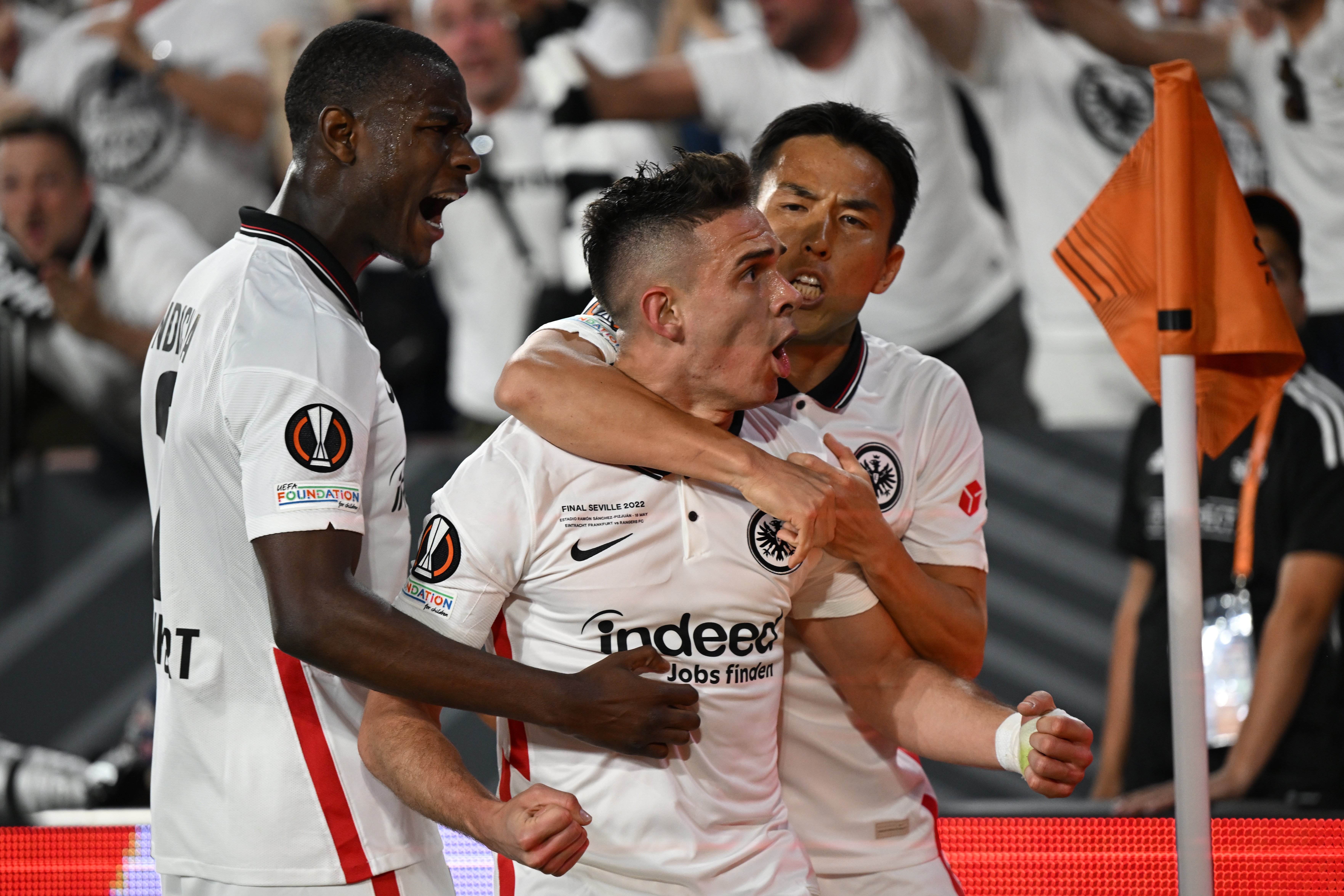 El Eintracht de Frankfurt gana la Europa League al superar al Glasgow Rangers en los penaltis