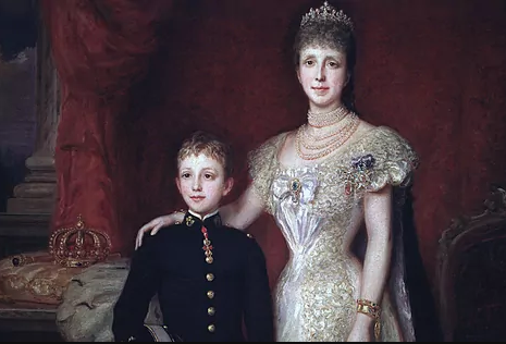 Alfonso XIII y María Cristina Alfonso XIII y María Cristina