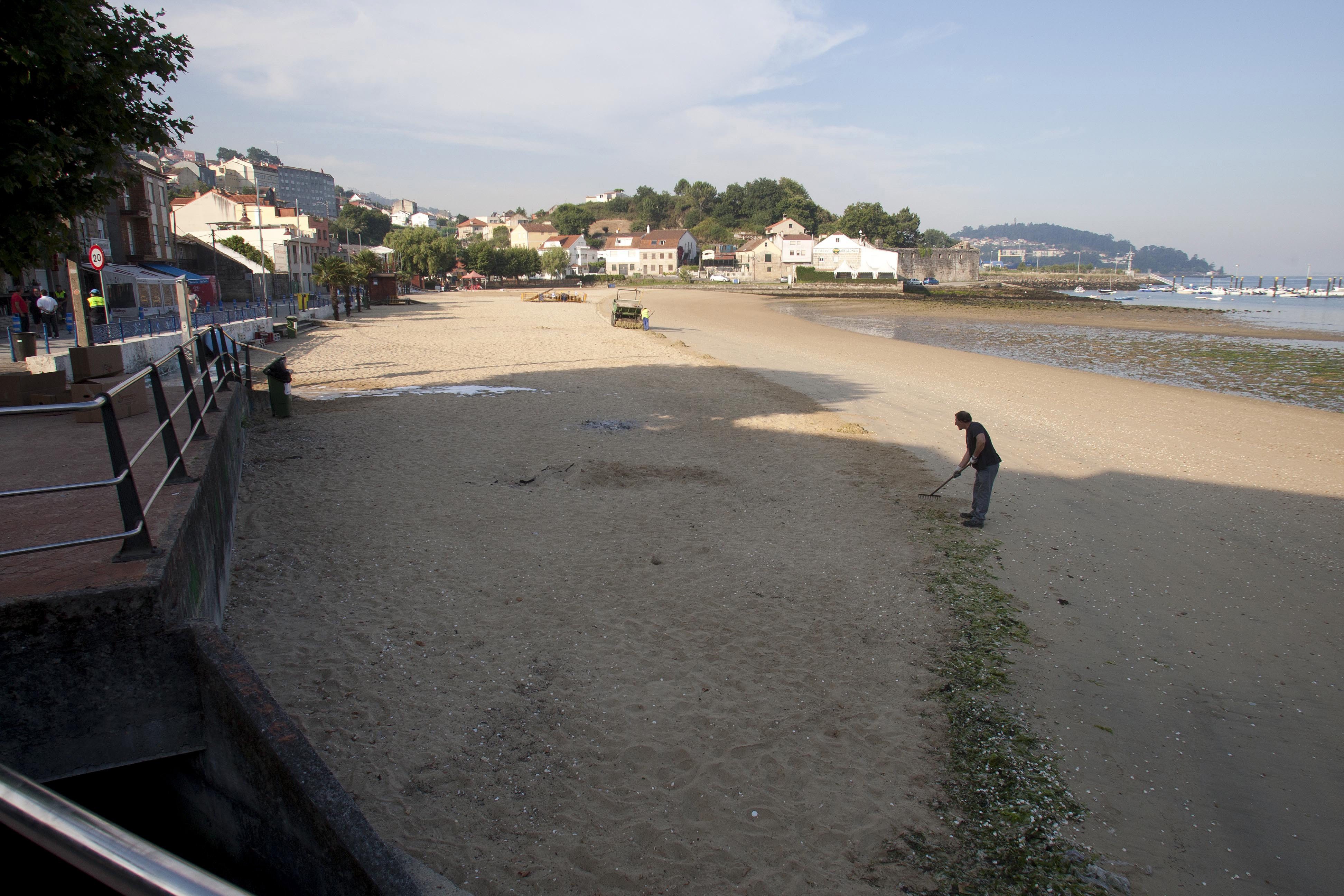Muere un chico de 25 años tiroteado en una playa de Pontevedra
