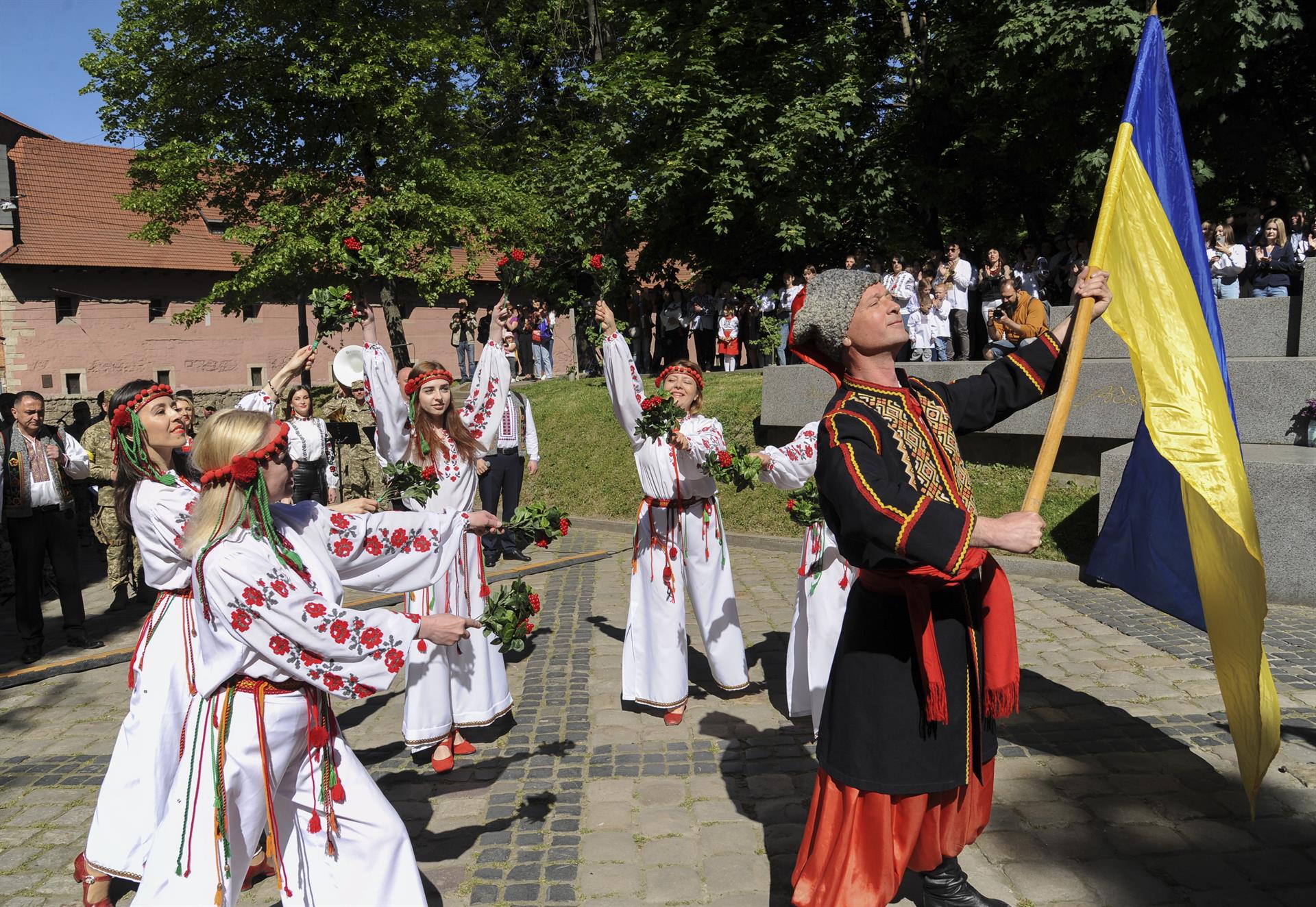 Celebració a Leópolis, Ucraïna, del Dia de la Vyshyvanka Efe