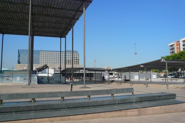 Plaza de los Países Catalanes barcelona foto pere lopez