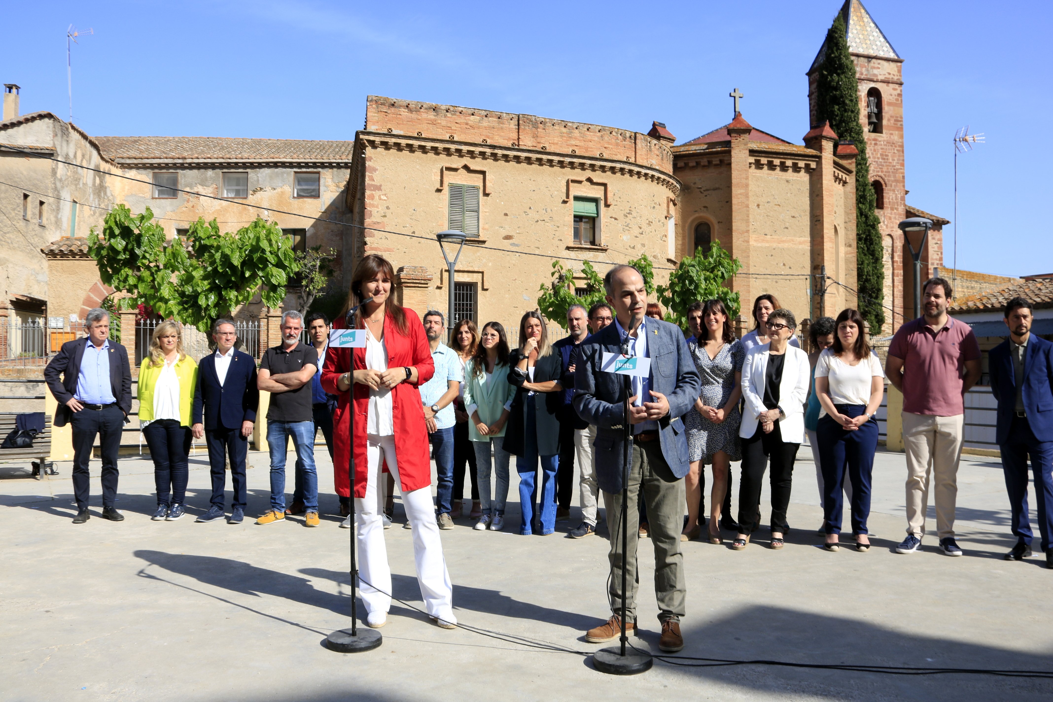 Borràs i Turull: "Puigdemont seguirà sent el referent de Junts"