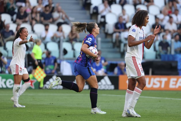 Alexia gol final Champions femenina EFE Alexia gol final Champions femenina EFE