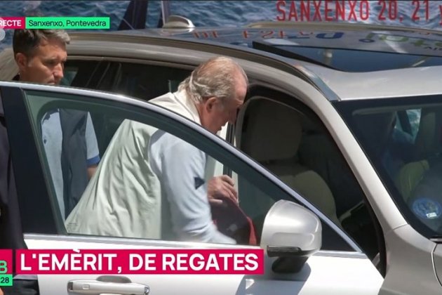 Juan Carlos coche TV3