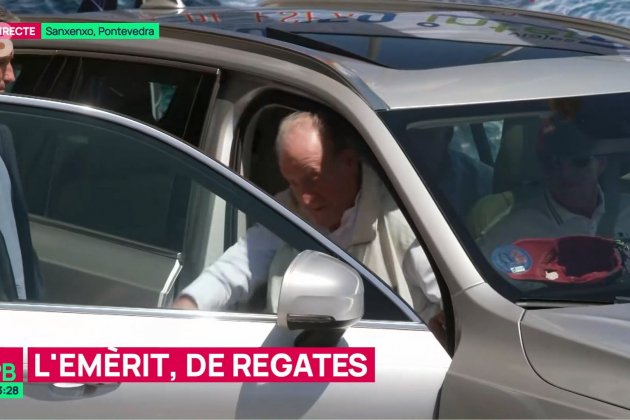Juan Carlos golpe cabeza coche 2 TV3