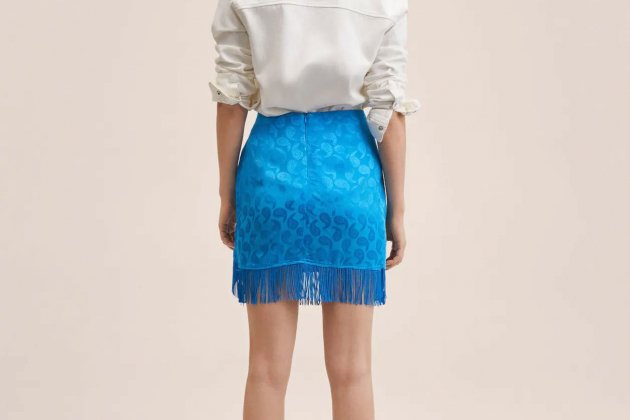 Minifalda flecos Minifalda flecos