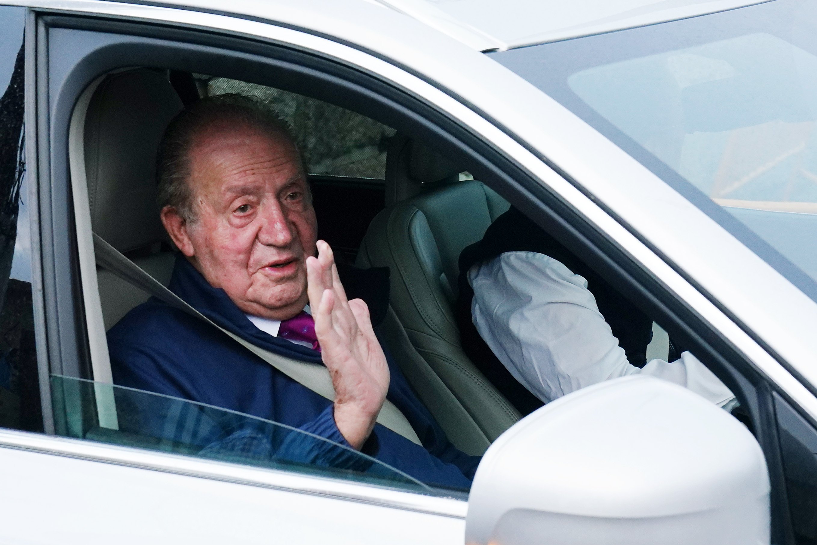 Juan Carlos I se reúne en La Zarzuela con Felipe VI dos años después