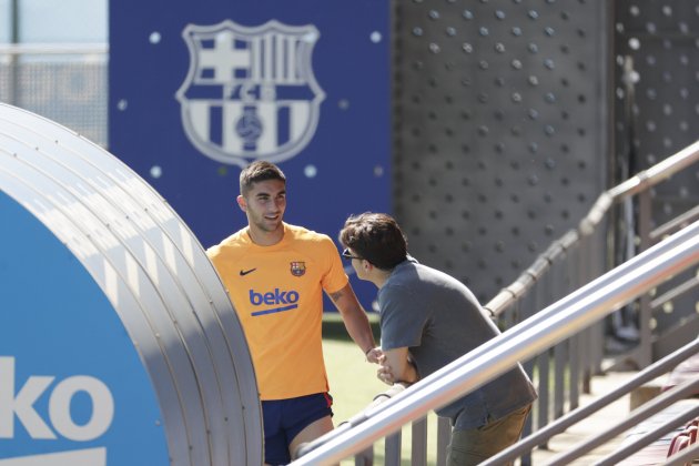 Ferran Torres entrenamiento Barca EFE