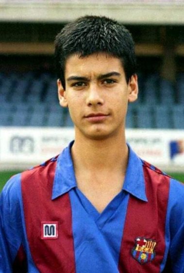 guardiola joven