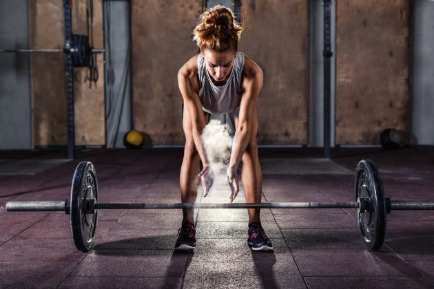 Mujer gimnasio