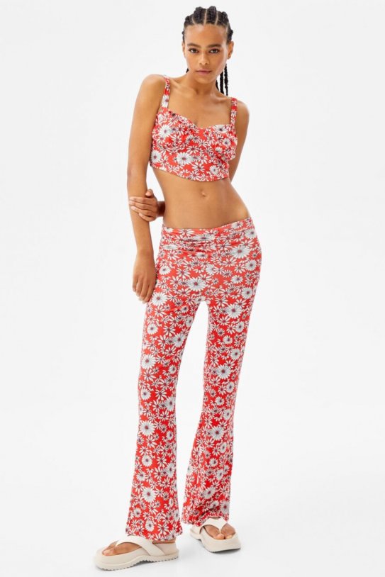 Top y pantalón de Bershka Top y pantalón de Bershka