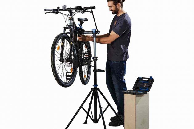 Soporte de taller para bicicleta de Crivit