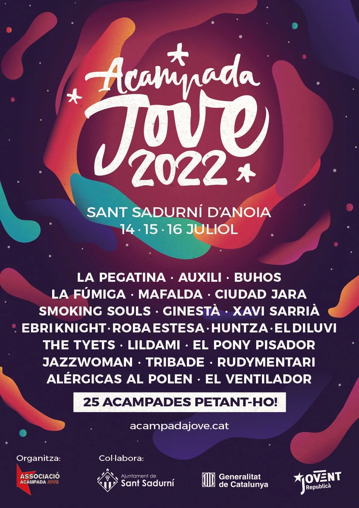 Acampada joven cartel Acampada joven cartel