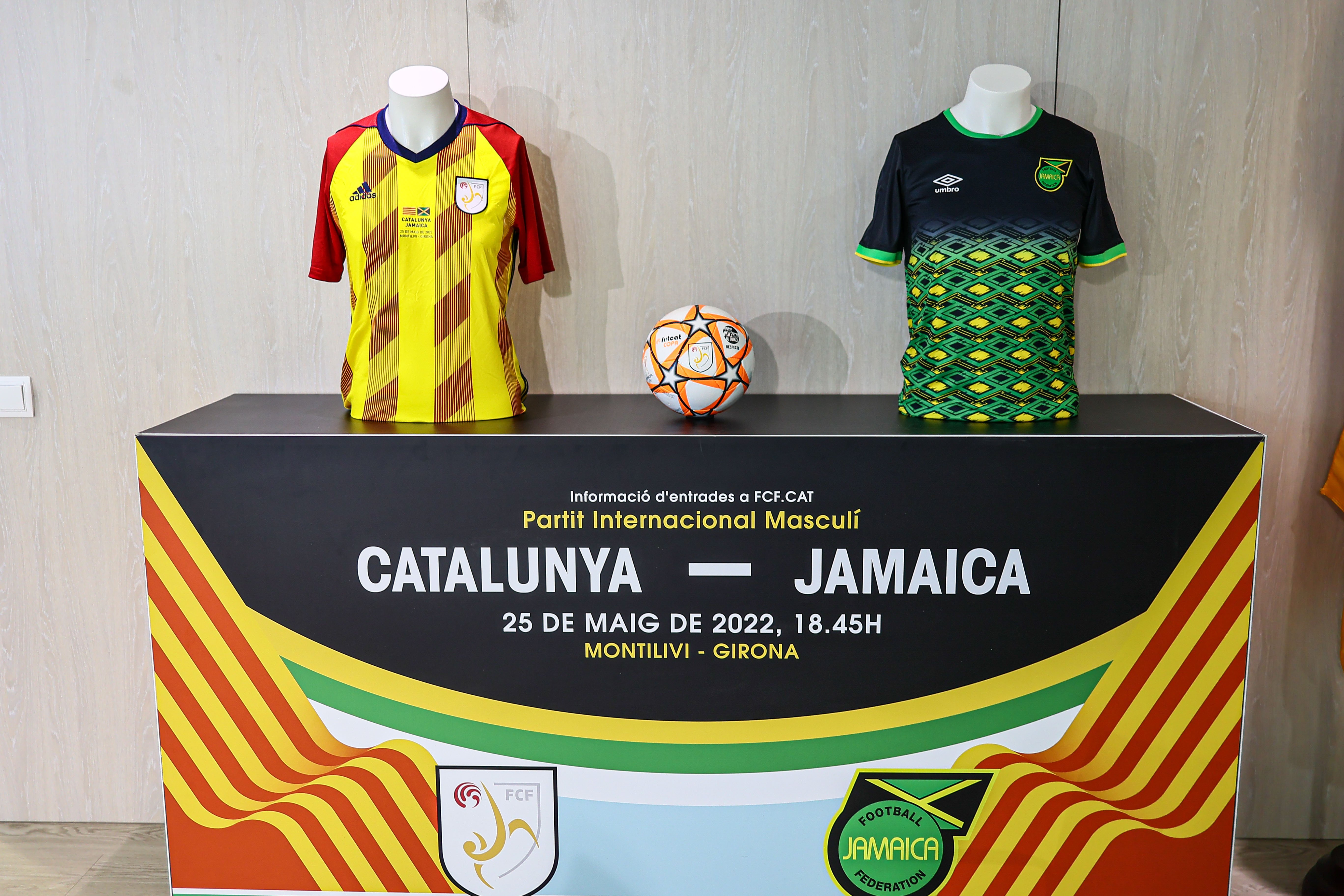 La selección catalana de fútbol recibe a Jamaica con ganas de reivindicarse