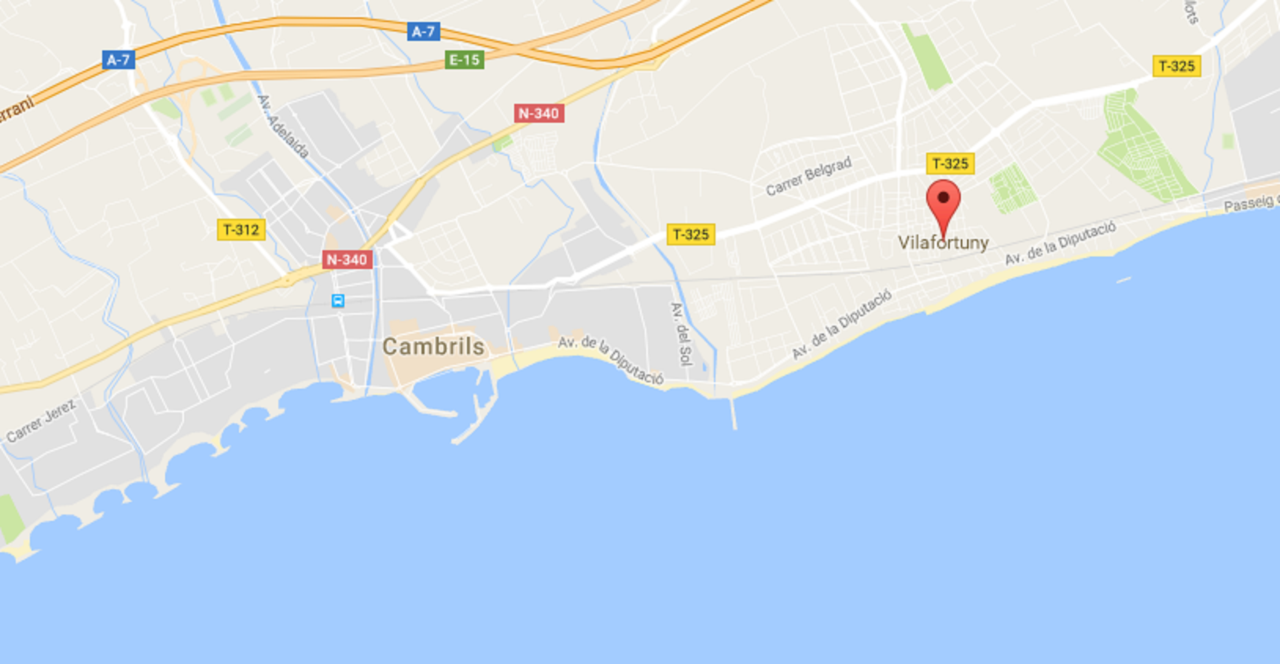 Mor un banyista a Cambrils