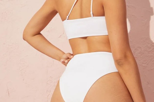 Top de bikini de un hombro Top de bikini de un hombro