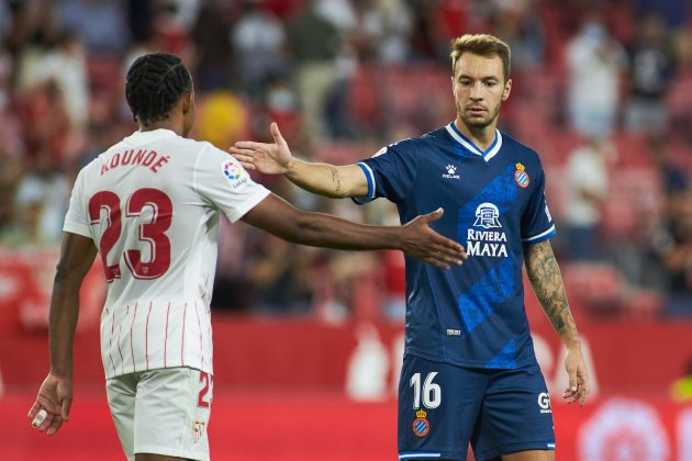 Loren Moron Kounde Sevilla Espanyol Europa Press Loren Moron Kounde Sevilla Espanyol Europa Press