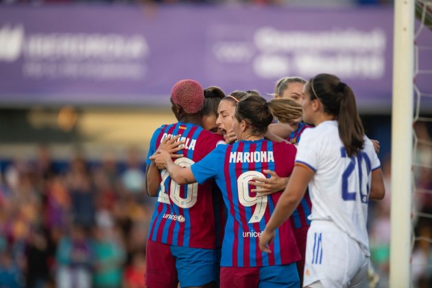Alexia Putellas Oshoala Mariona Caldentey Clasico Madrid Barca @FCBFemeni Alexia Putellas Oshoala Mariona Caldentey Clasico Madrid Barca @FCBFemeni