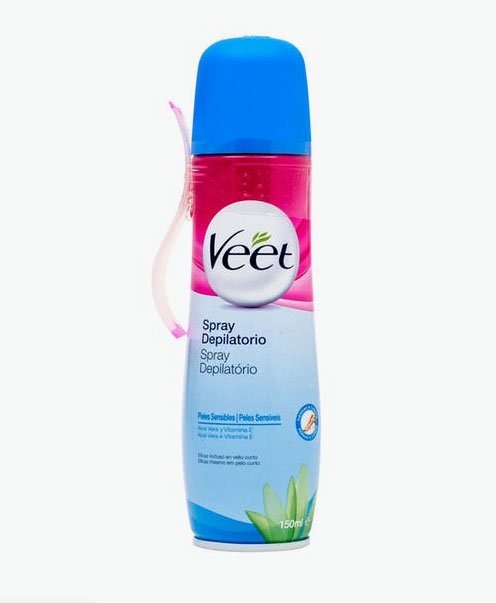 Spray depilatorio de Veet1 Spray depilatorio de Veet1