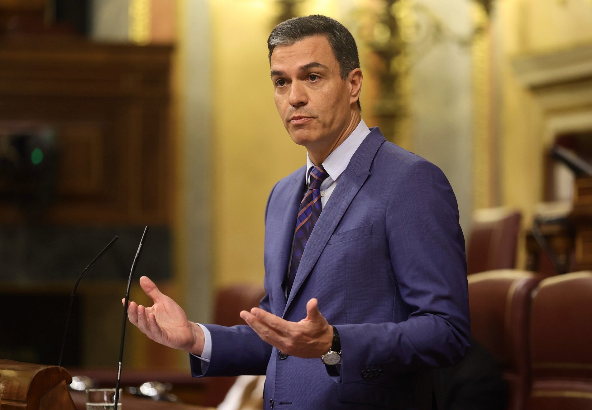 Presidente del Gobierno Pedro Sanchez comparecencia Congreso Pegasus Europa Press Presidente del Gobierno Pedro Sanchez comparecencia Congreso Pegasus Europa Press