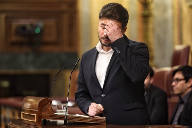 EuropaPress portavoz esquerra republicana erc congreso gabriel rufian sesion plenaria