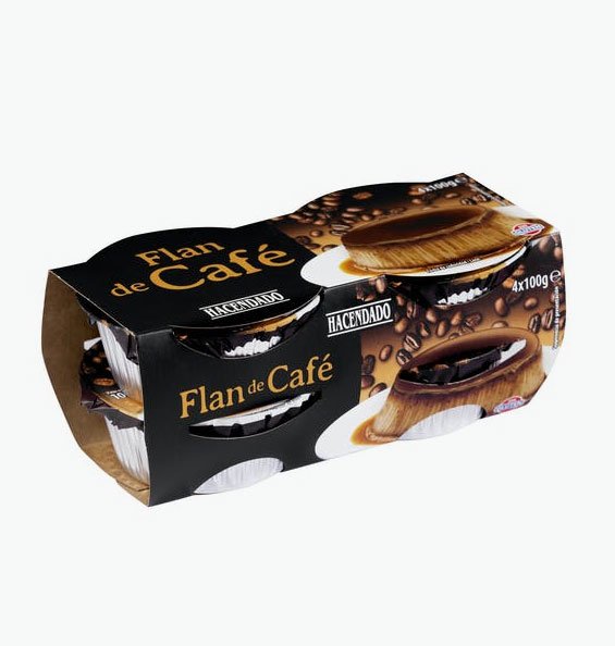 Flam de cafè d'Hacendado