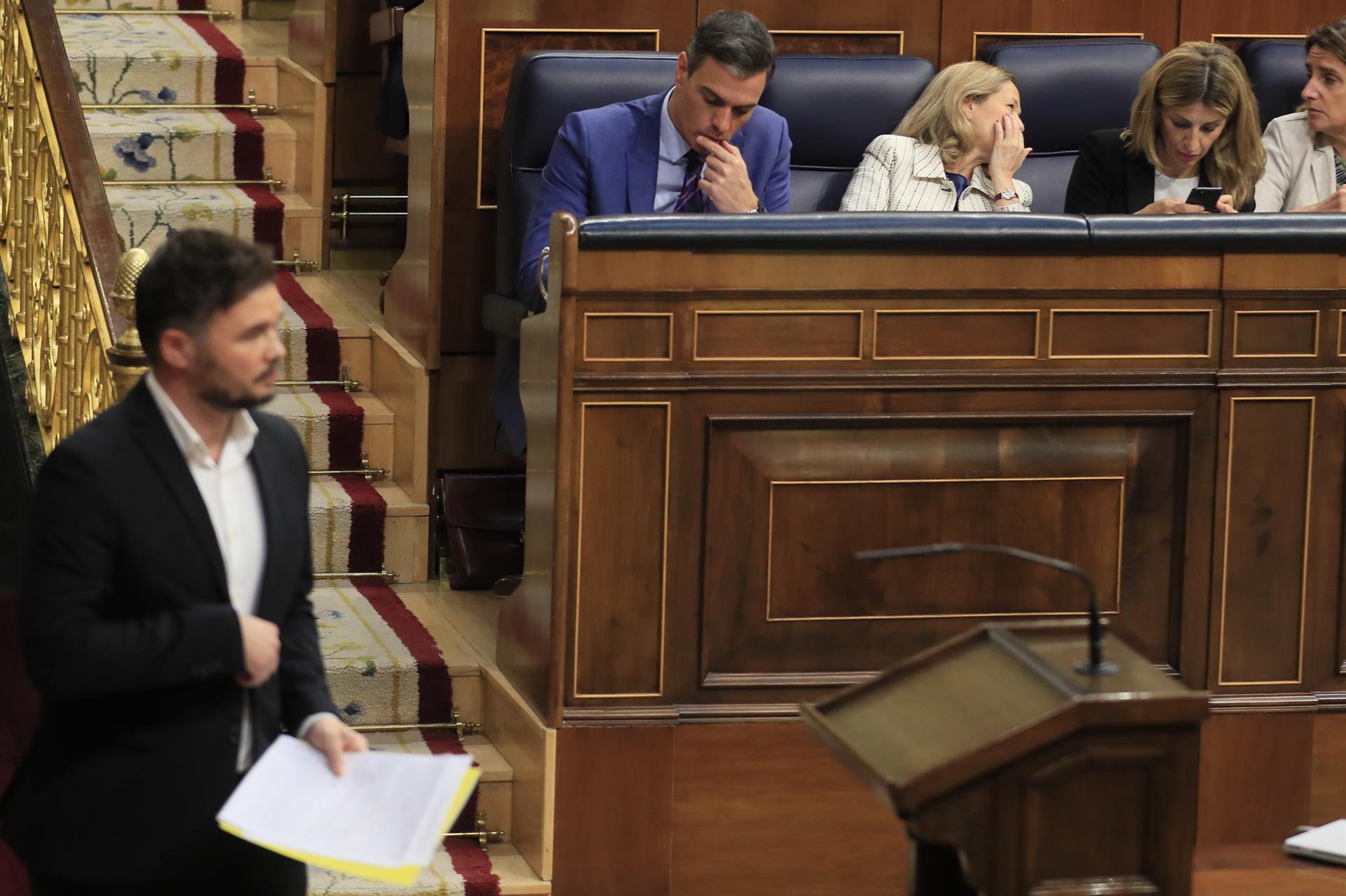 Exabrupte de Rufián a Asens: "Deixa d'anar tant a Waterloo, vinga!"