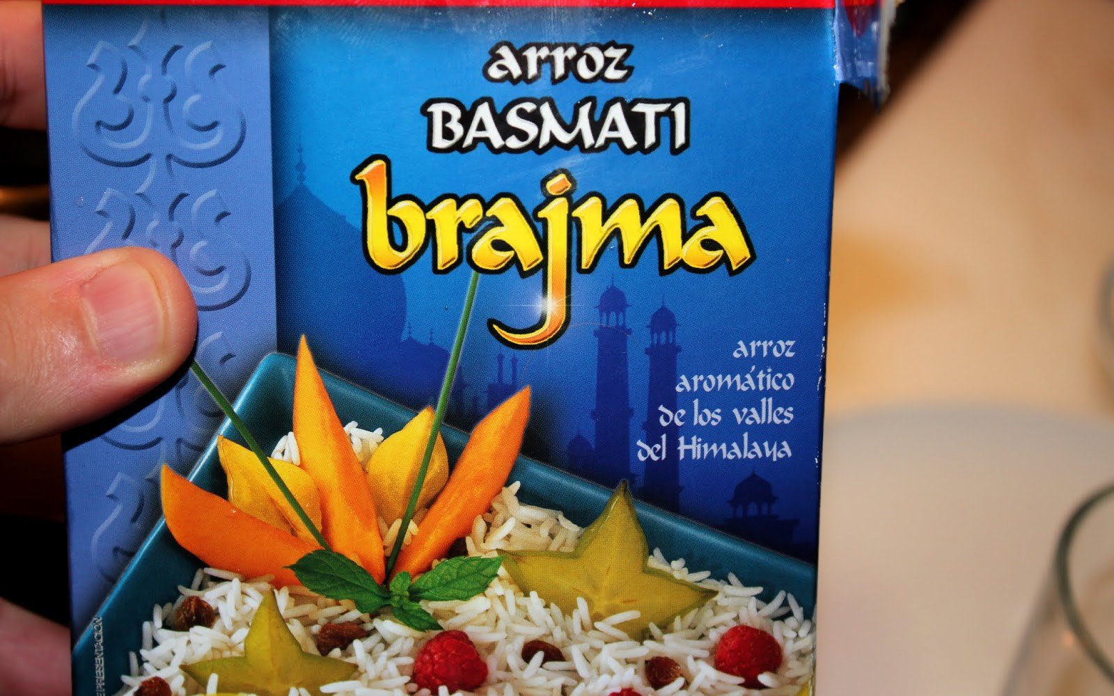 arros basmati al curri ou escalfat pas1