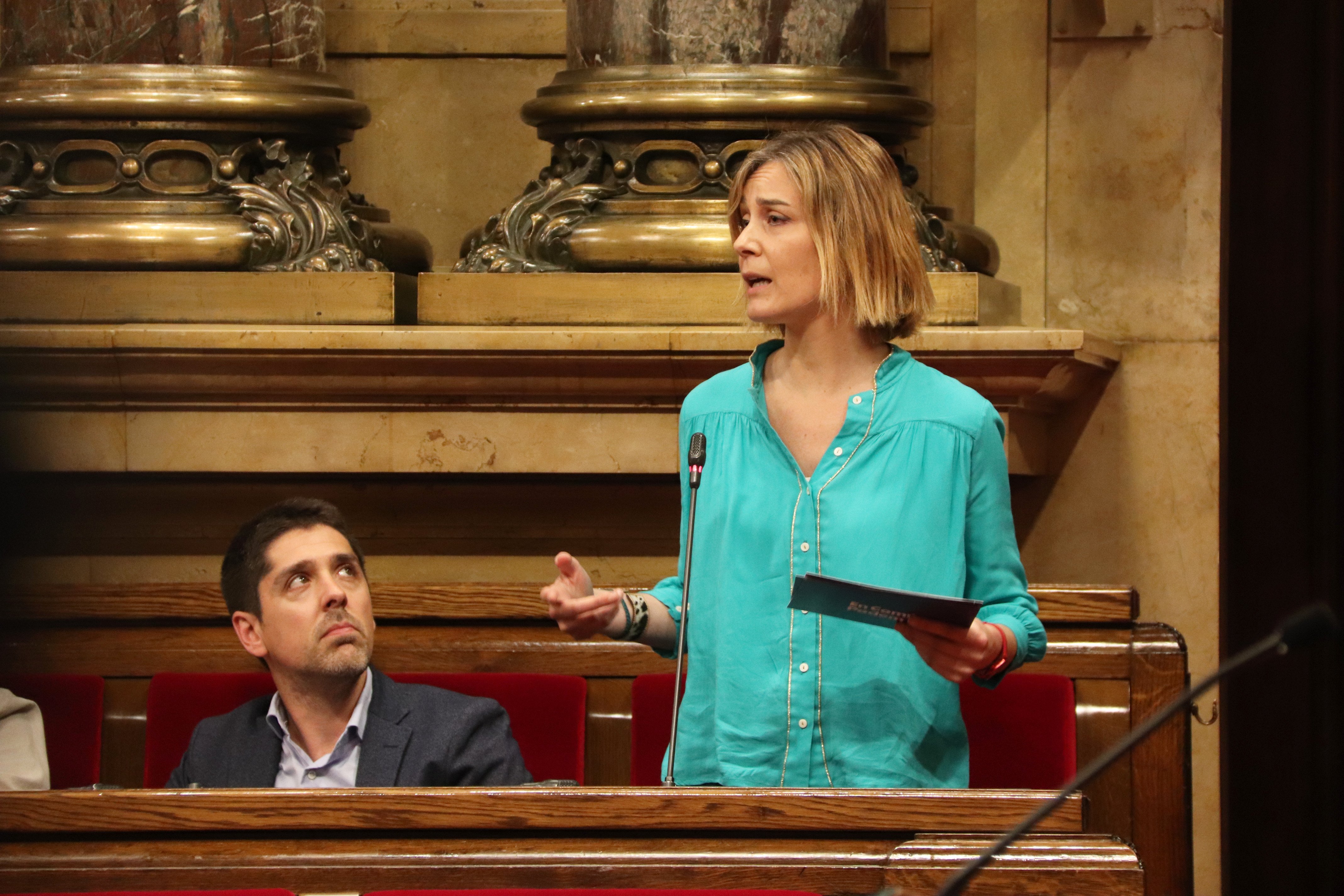 Albiach veu insuficient la destitució de Puigneró: "Aragonès ha de posar ordre"