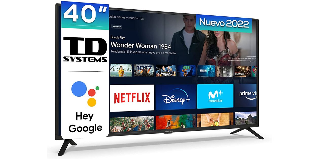 TD Systems coloca esta Smart TV low cost de 40 pulgadas en el top 5 de