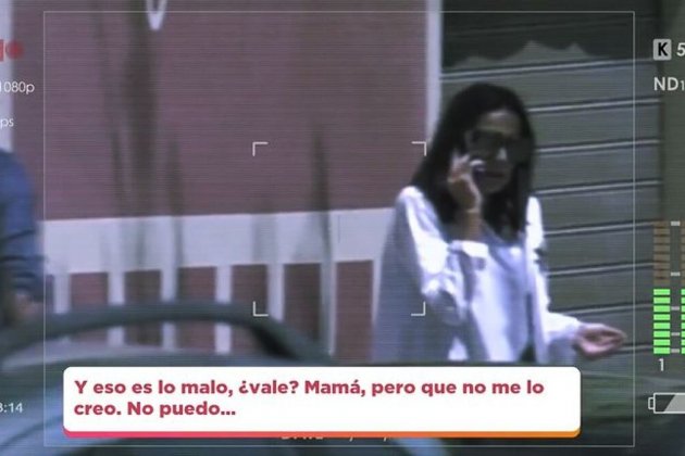 Olga Moreno habla con su madre Olga Moreno habla con su madre