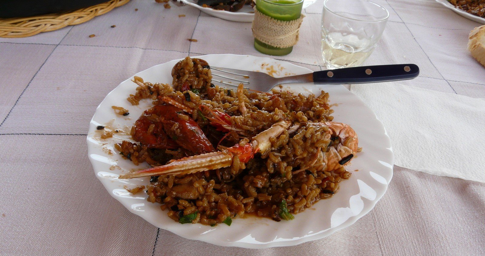 paella marisc al foc llenya pas20