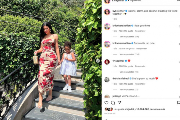 Publicació d'Instagram de Kylie Jenner