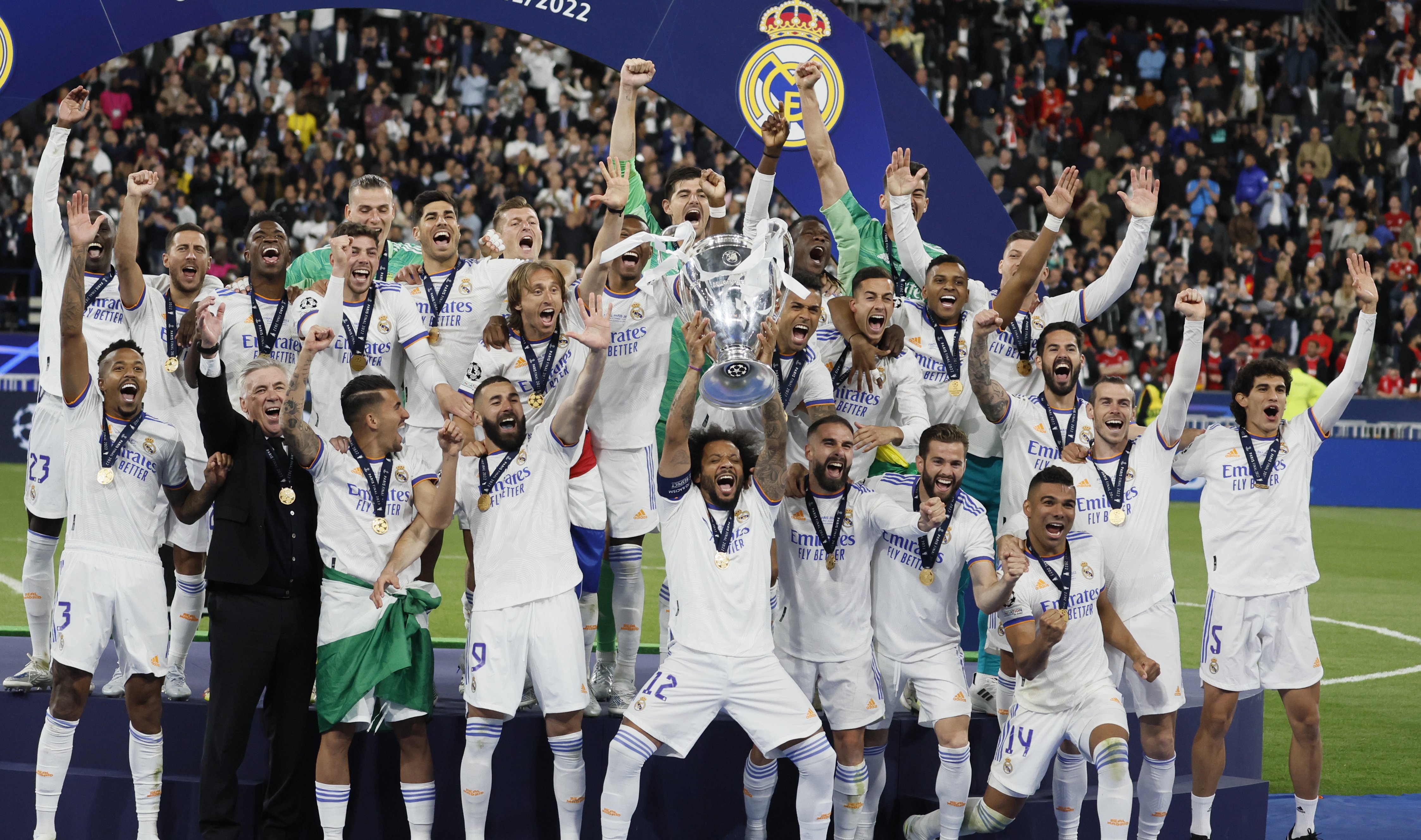 Real Madrid levanta 14a Champions Paris EFE