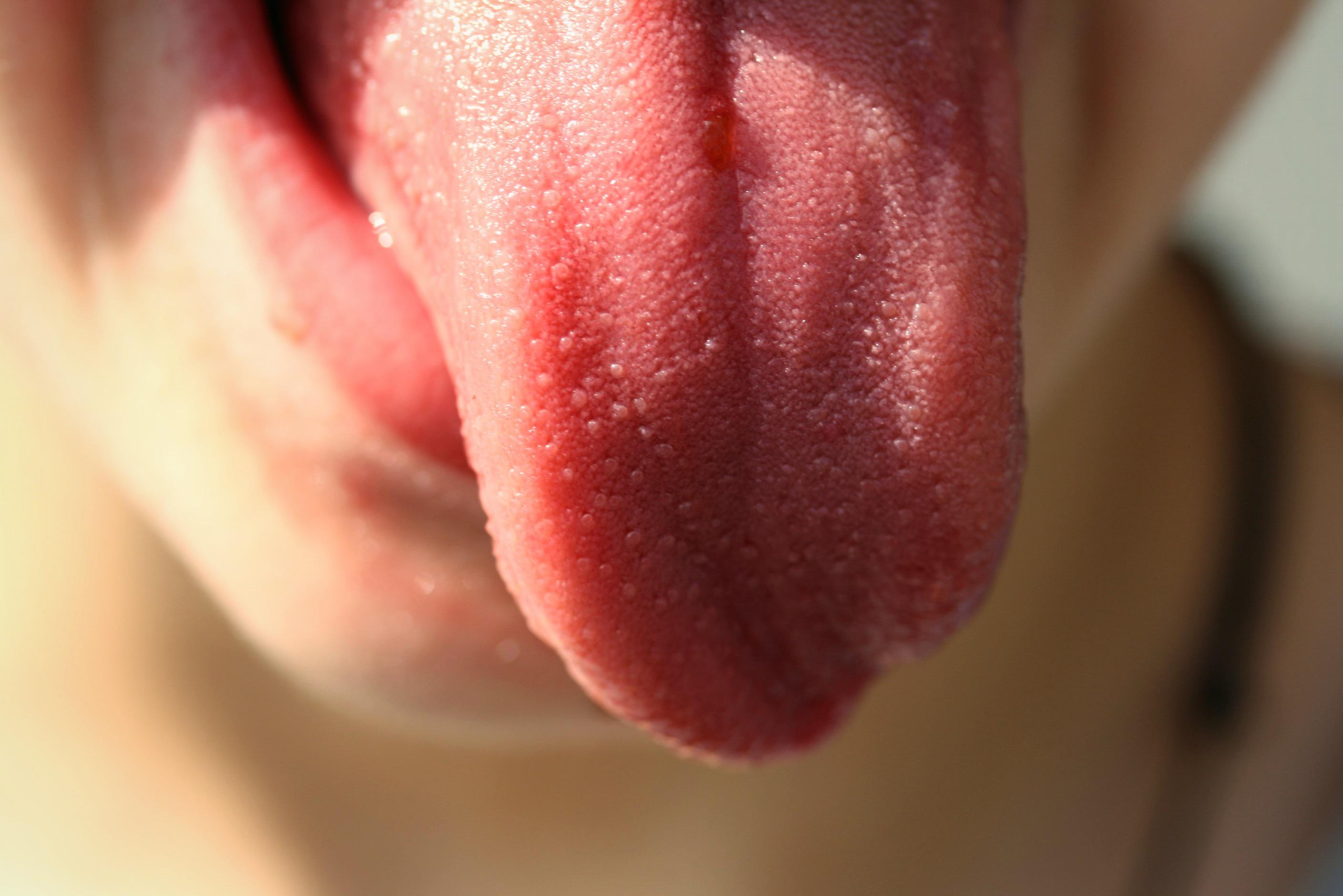 Una persona muestra la lengua : Pixabay