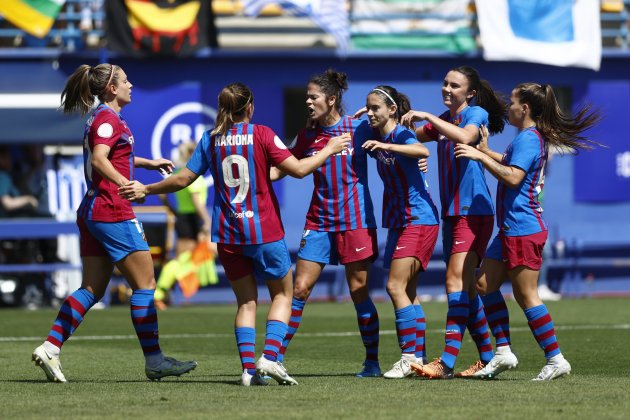 Celebracion gol Barça femenino Copa de la Reina EFE