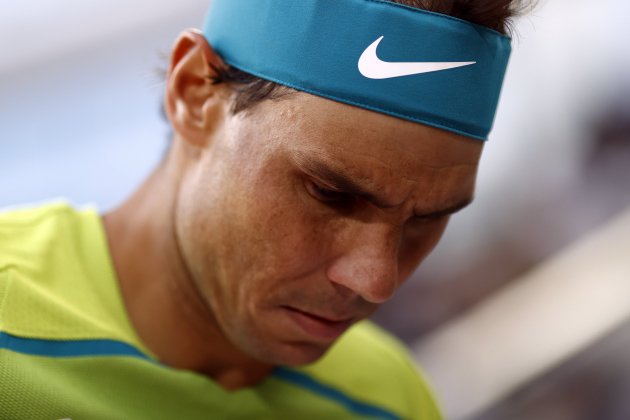 Rafa Nadal capbaix Roland Garros EFE