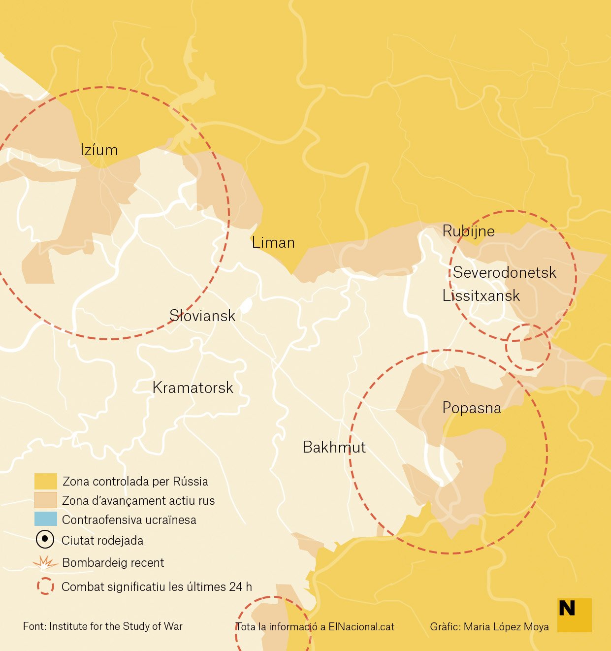 Mapa Ucraïna Donbas 29 maig cat Maria López Moya Mapa Ucraïna Donbas 29 maig cat Maria López Moya
