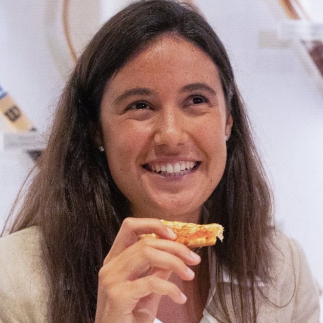 Alba Sánchez Vicario pizza GTRES