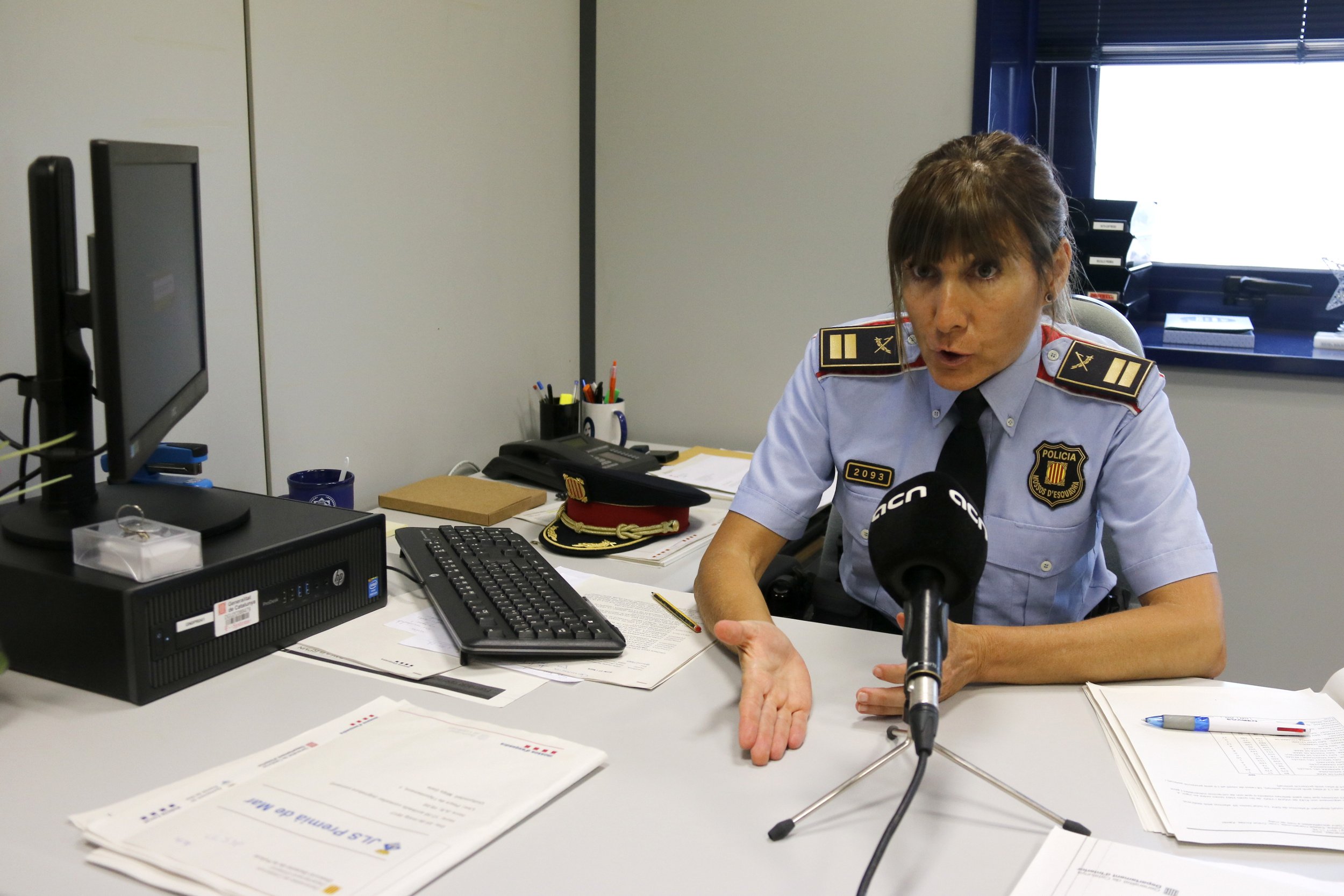 Los Mossos colaborarán para que el 1-O se haga con "tranquilidad", según una comisaria