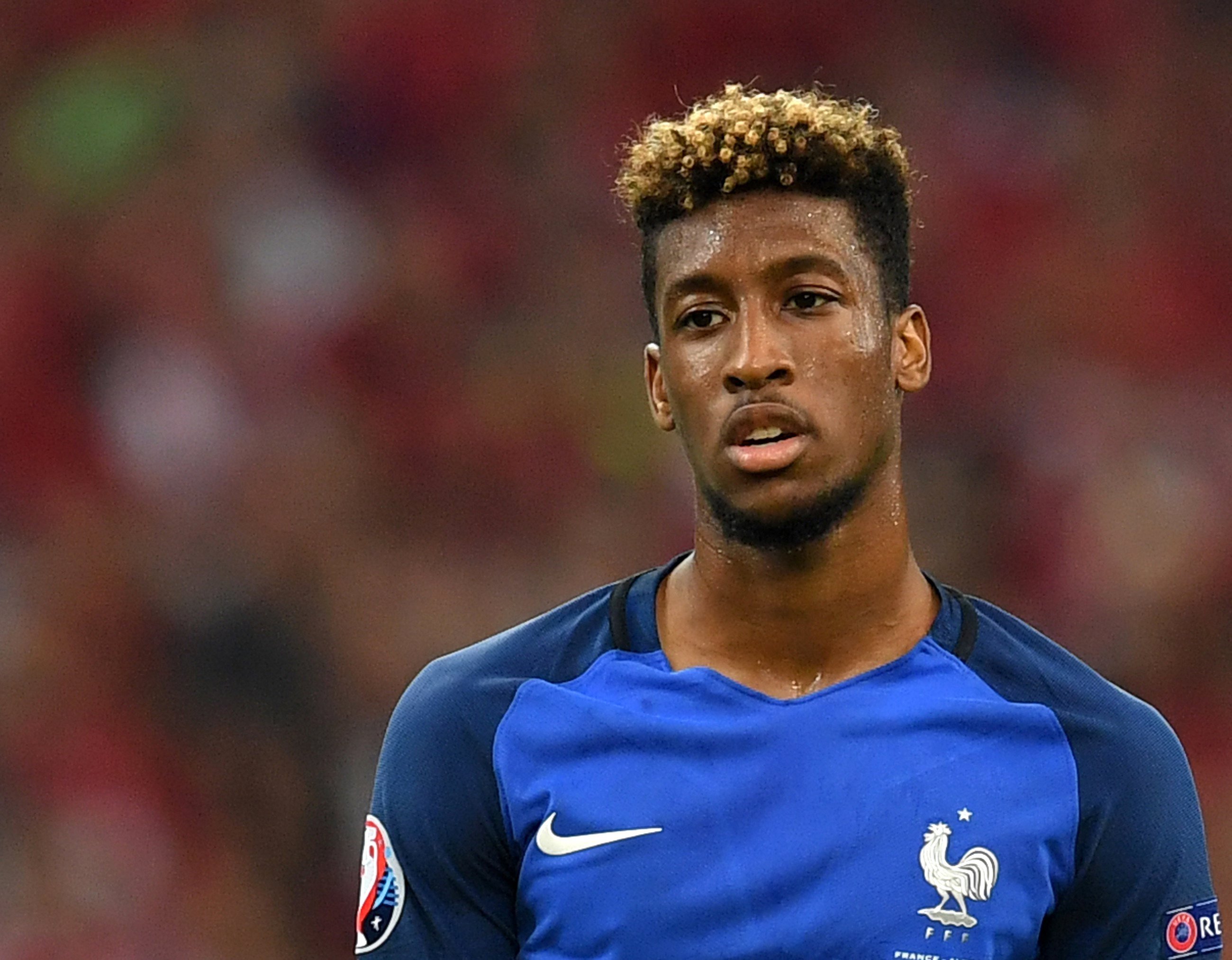 El futbolista francés Kingsley Coman, detenido por violencia doméstica